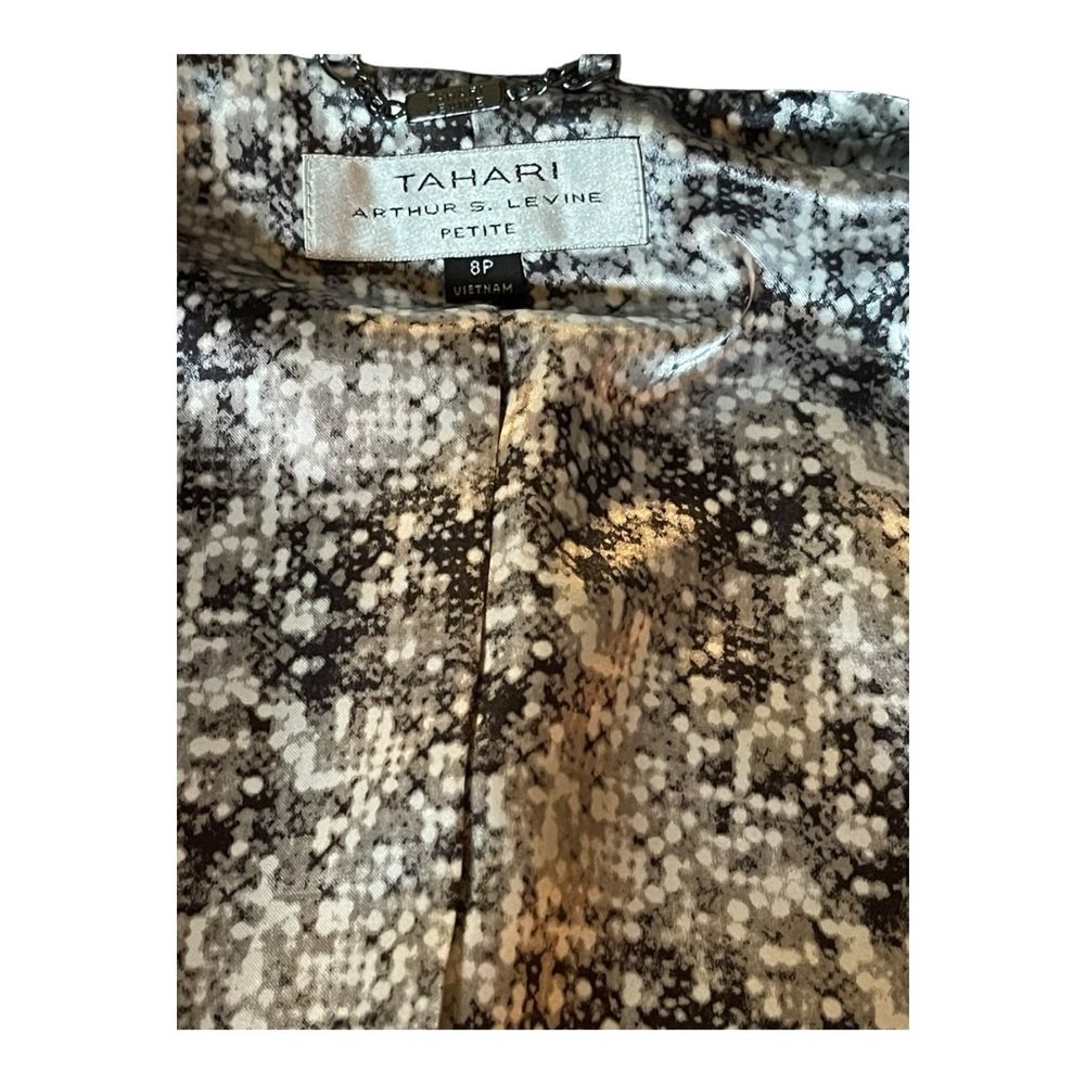 Tahari Women's Gray Pantsuit - Picture 10 of 11